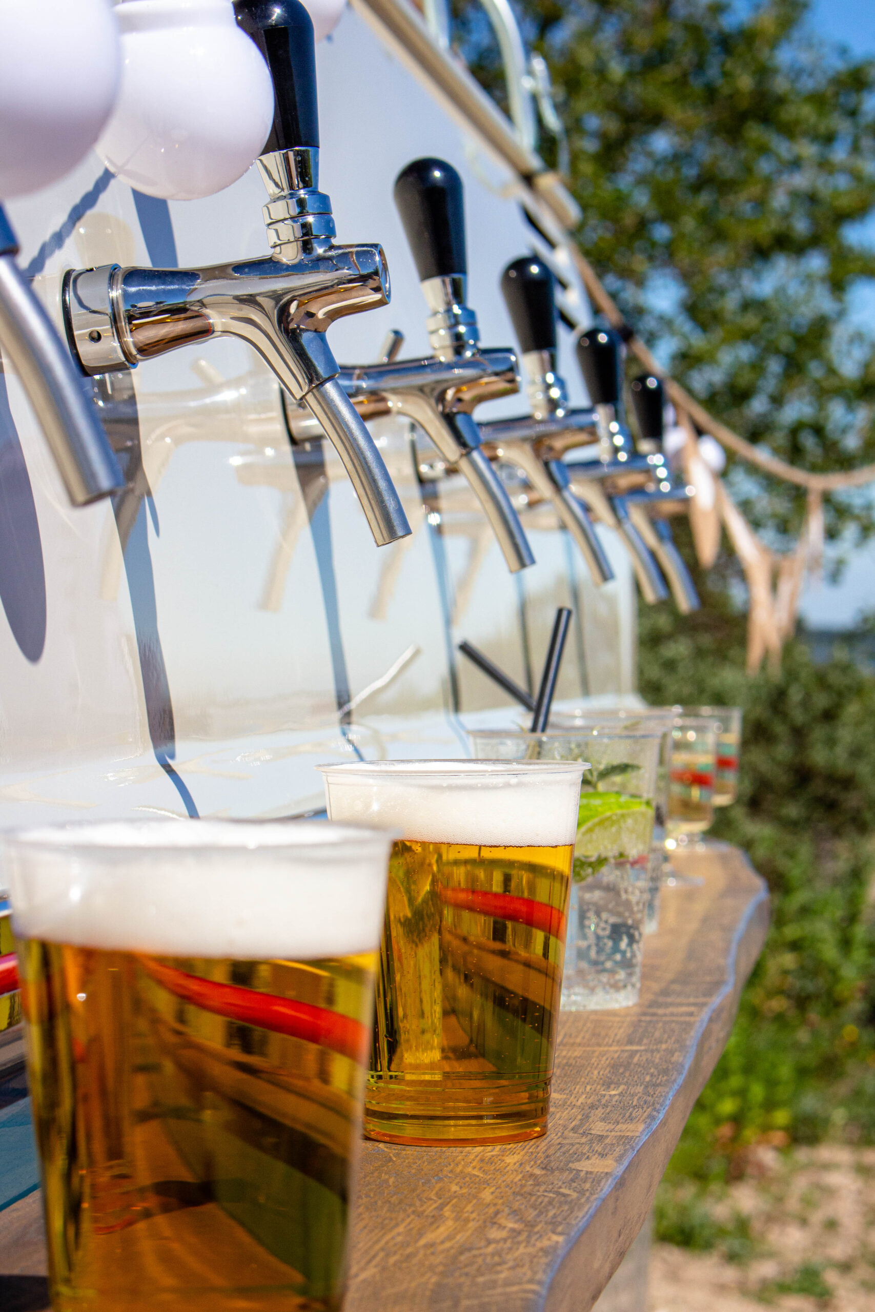 VW Drinks 6 taps mobiele bar